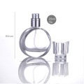 25ml High end flat glass perfume bottle  glass spray bottle with thick base